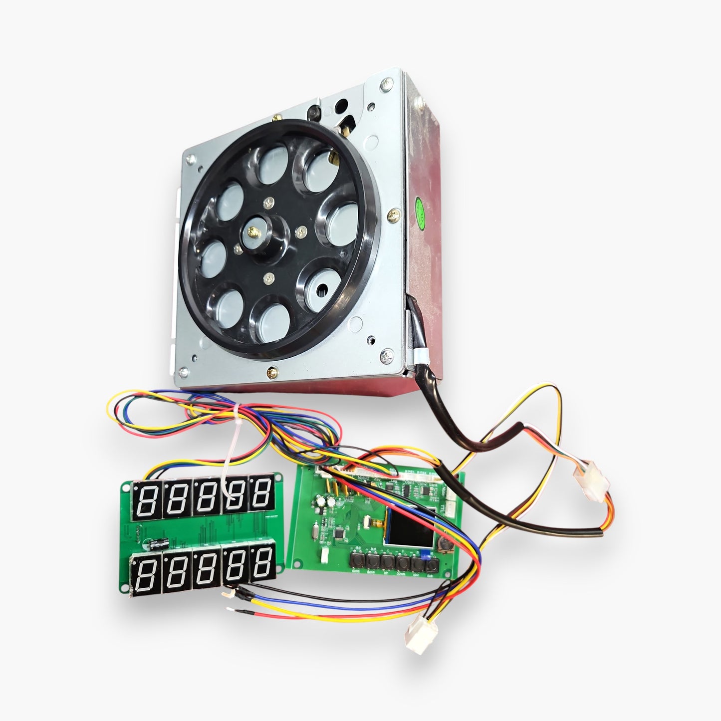 Main board and hopper for coin changer