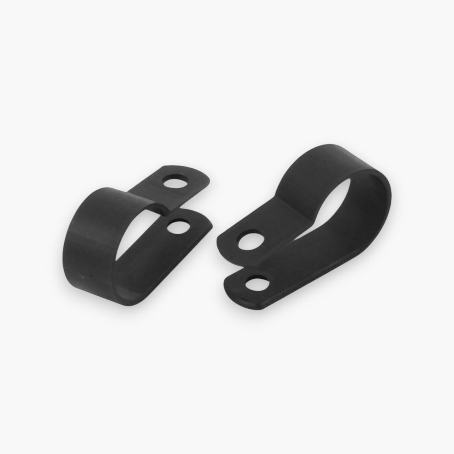 R-Type Cable Clip (Pack of 1000) Black - Free Shipping