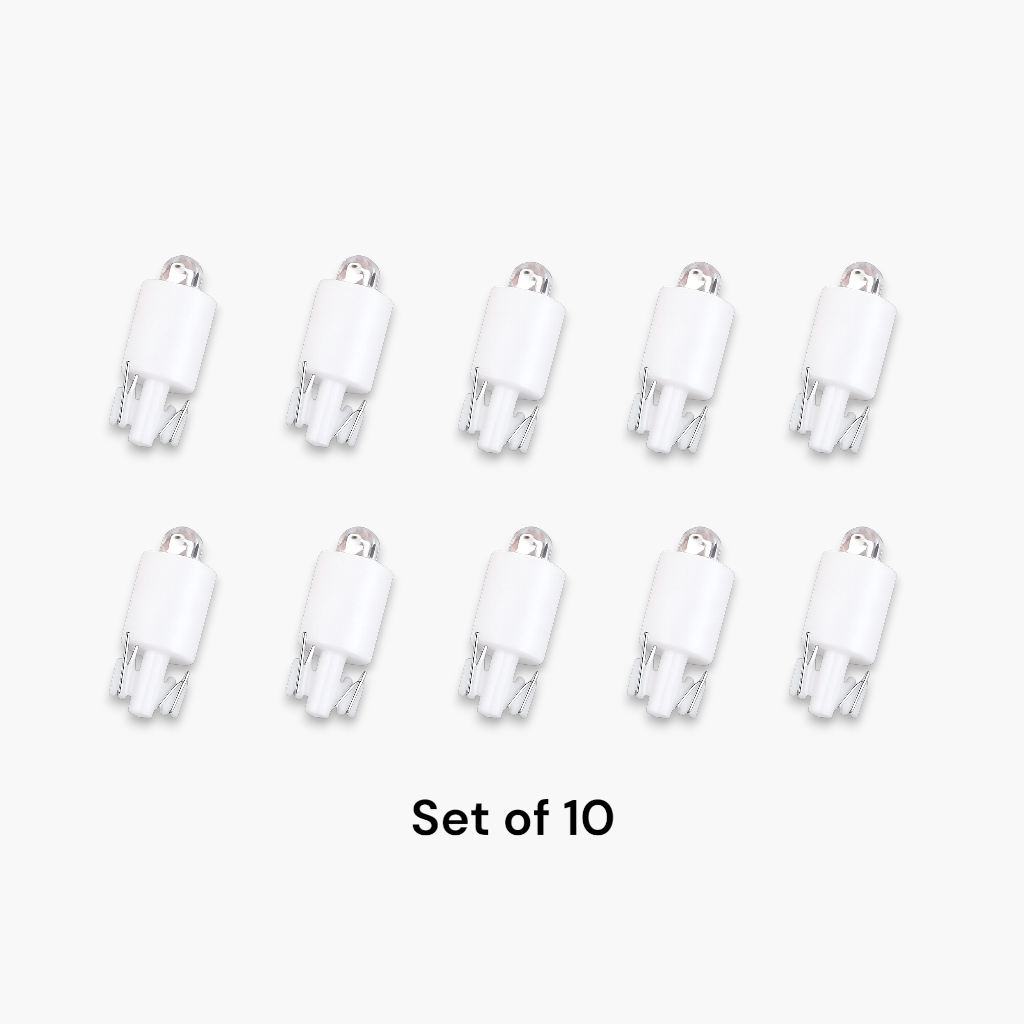 Led White Light Bulbs Illuminated Lamp for Arcade Game Machine Buttons (Set of 10) – Free Shipping