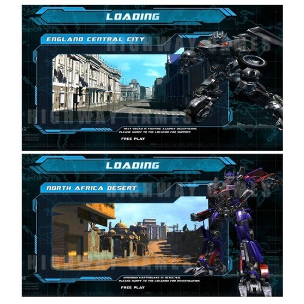 Transformers by SEGA – 42” HD Gun Action Arcade Machine