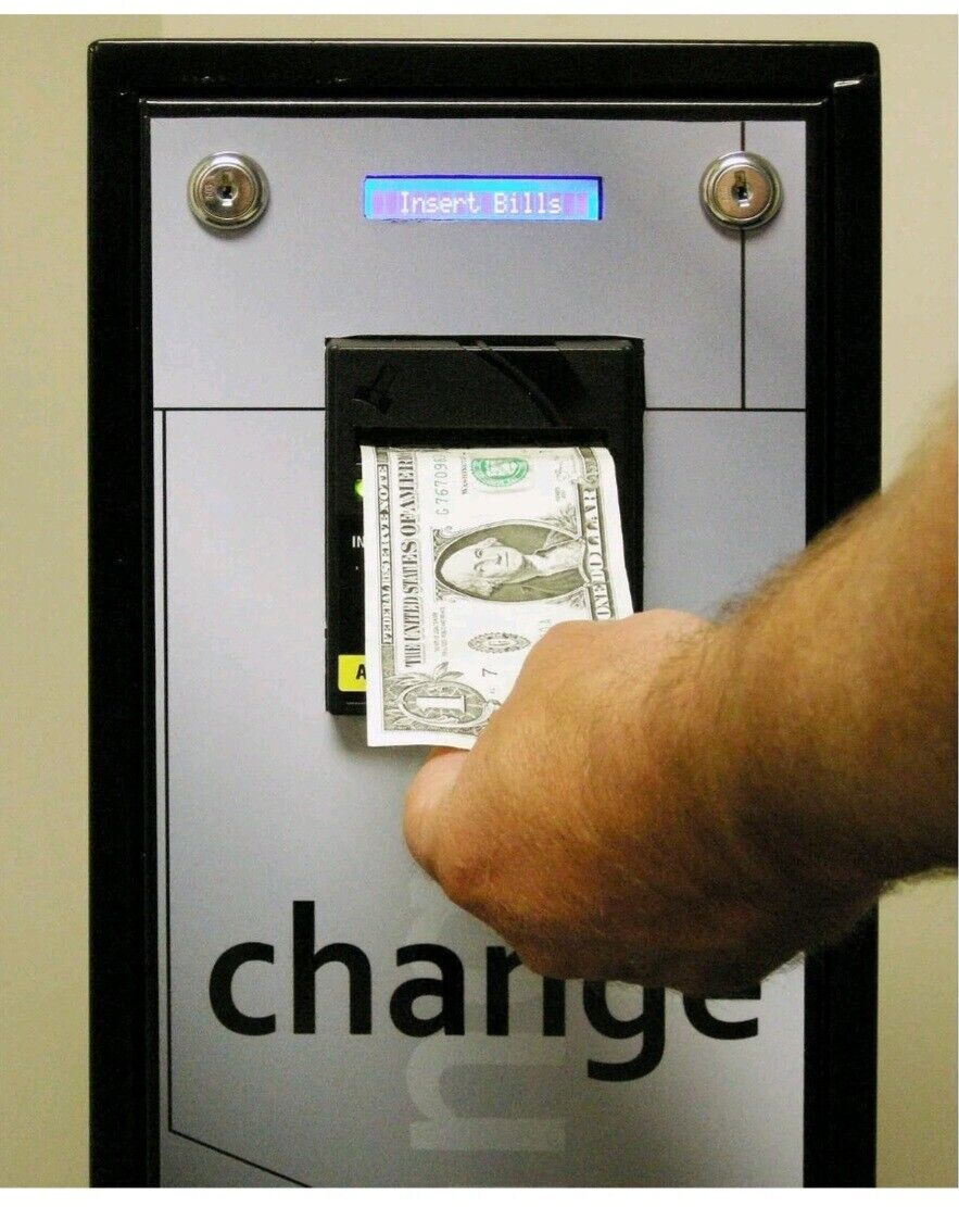 Seaga $250 Capacity Bill Change Machine Retail Business money Changer Machine