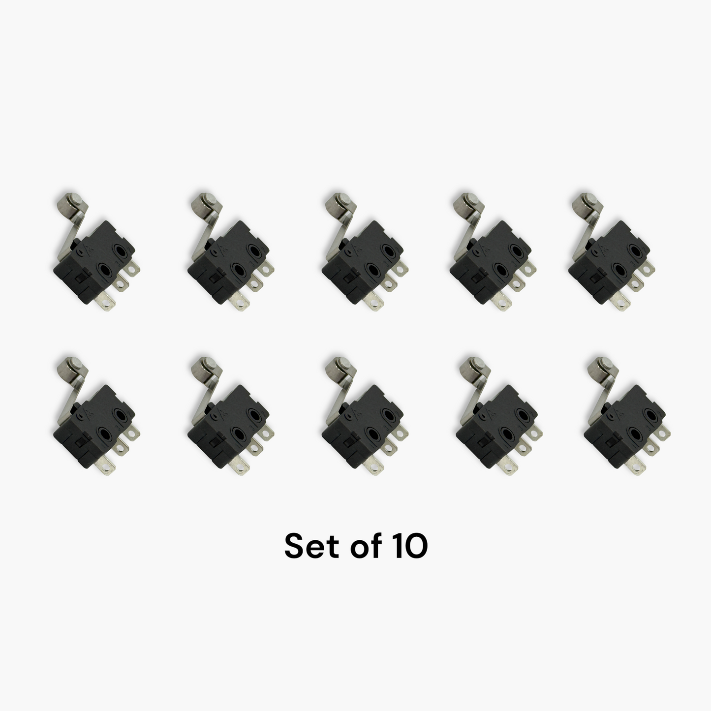 Micro Switch - Bolt with Wheel (Set of 10)