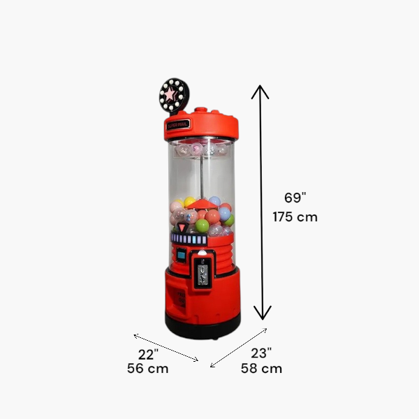 Toy Spinner – Capsule Toy Claw Machine - Coin Operated