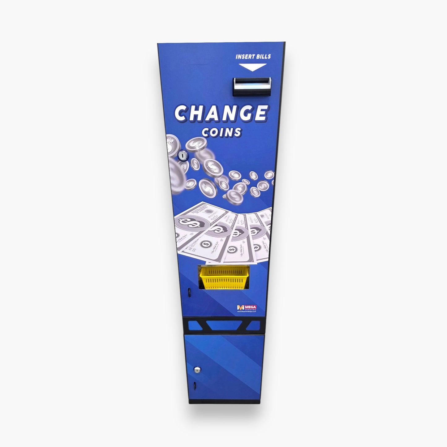 Dollar Bill Changer Bill to Coin or Token Changer Machine MV-103 AB – USD Currency, High-Capacity, Secure System