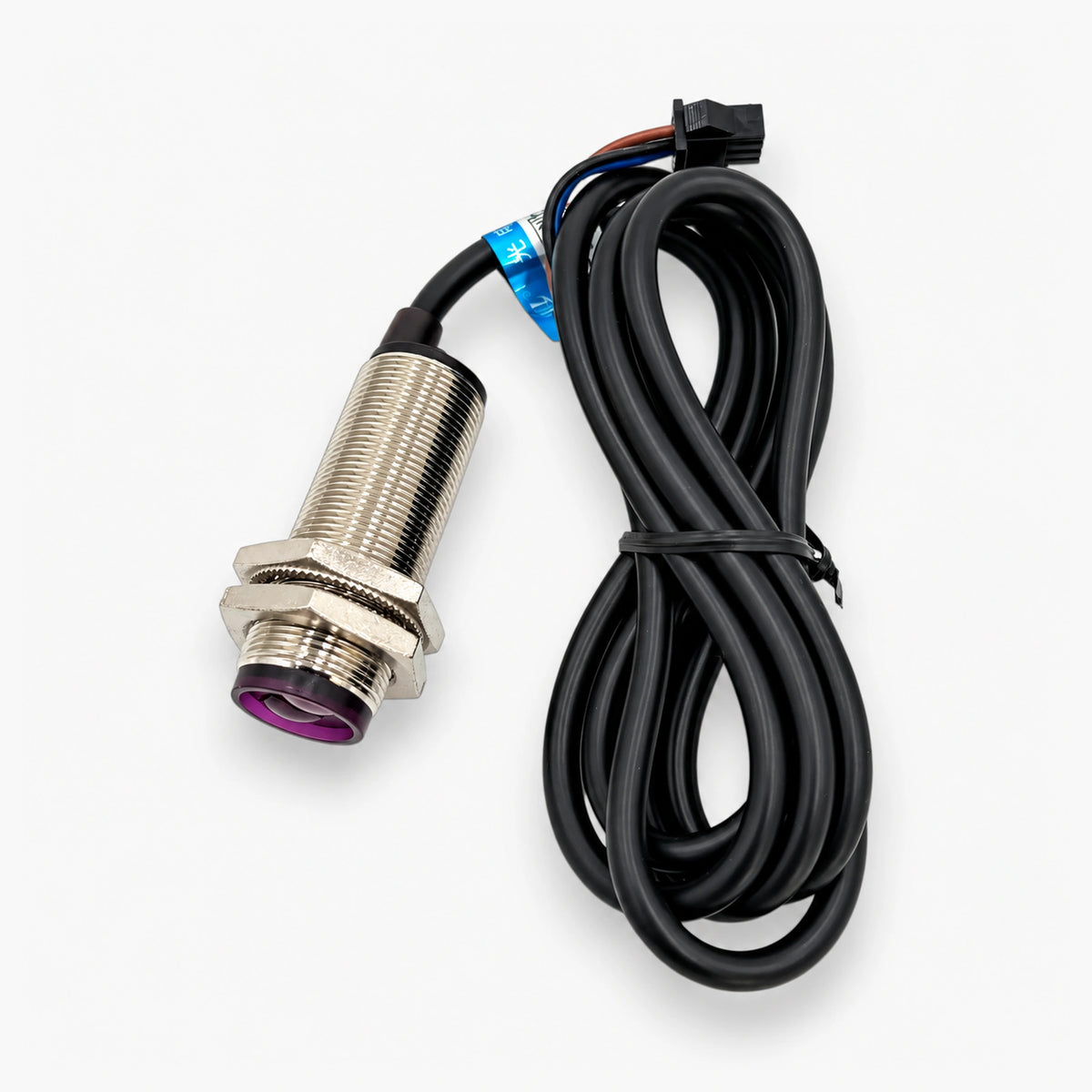 CDD-40N scoring sensor installed on a basketball arcade machine hoop
