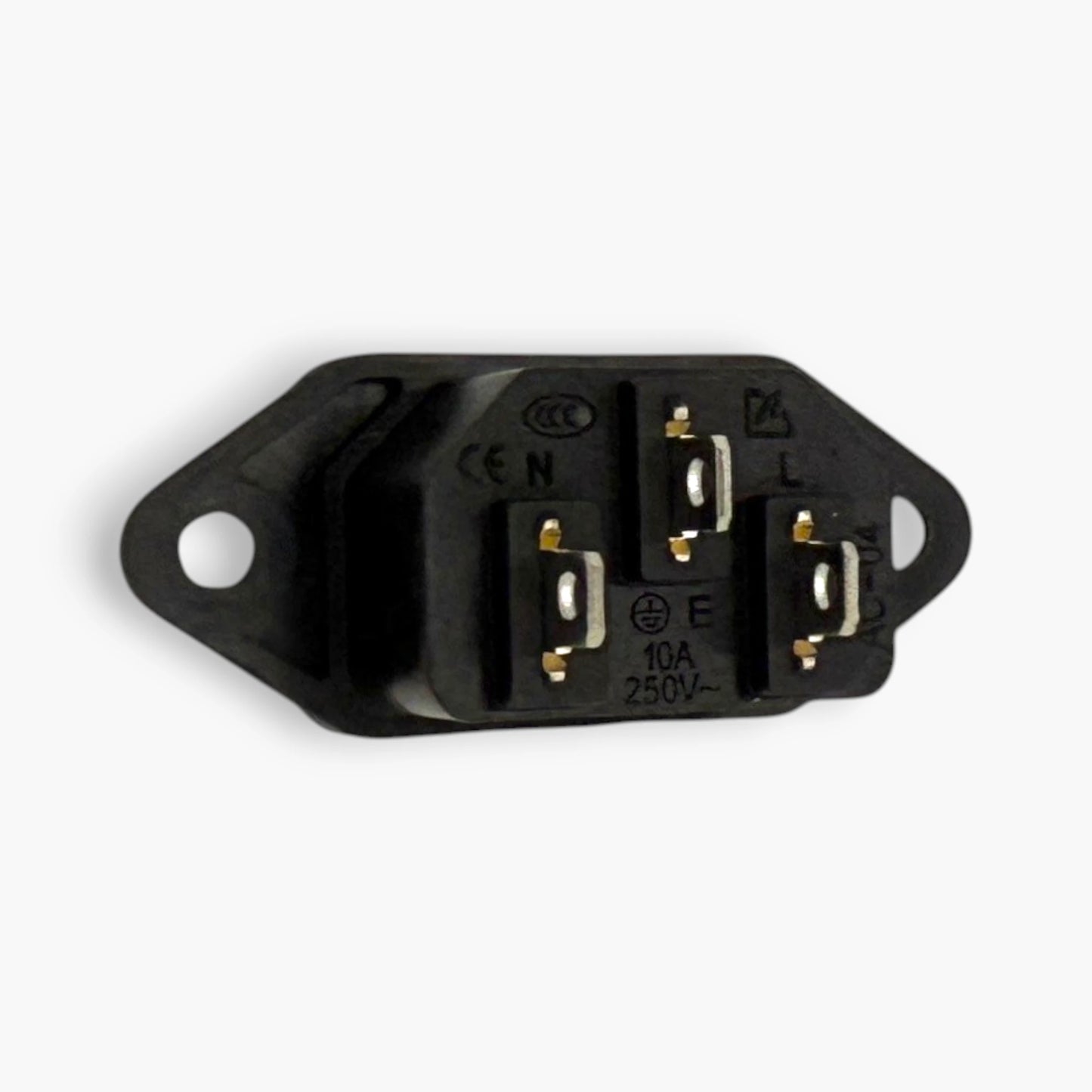 IEC C14 AC power inlet set of 10 for commercial electrical equipment