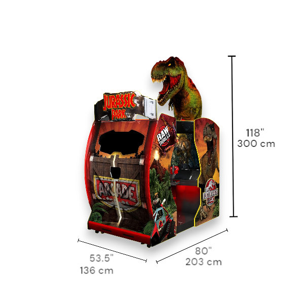 Jurassic Park by Raw Thrills - 55” HD - Arcade Machine