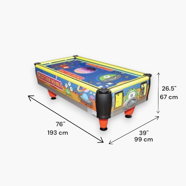 Martian Mania Air Hockey Kids Game – Arcade - Redemption