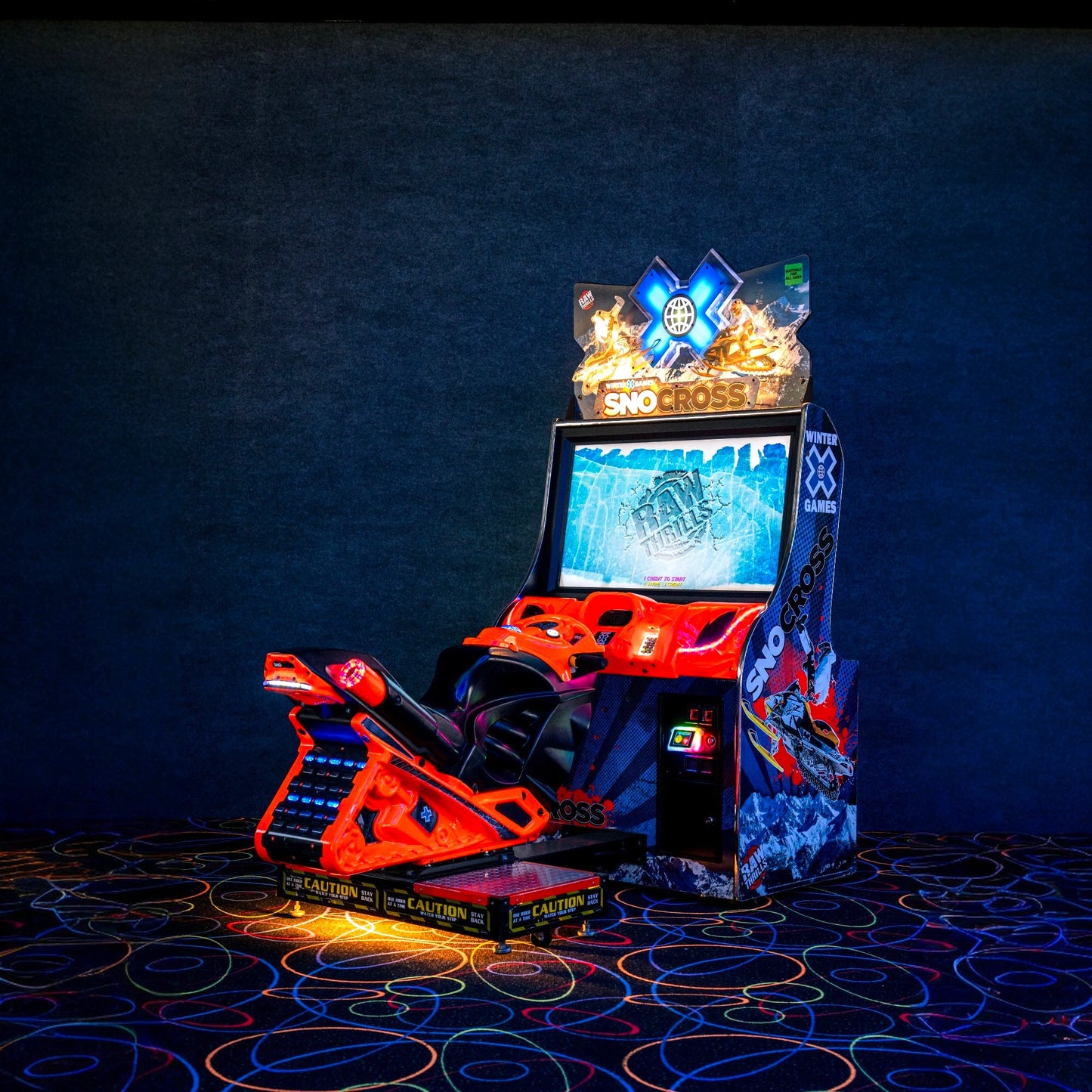 SnoCross by Raw Thrills – 42″ LCD - Arcade Racer Machine