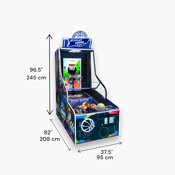 Starlet Shooter Basketball Game - Arcade - Redemption Machine