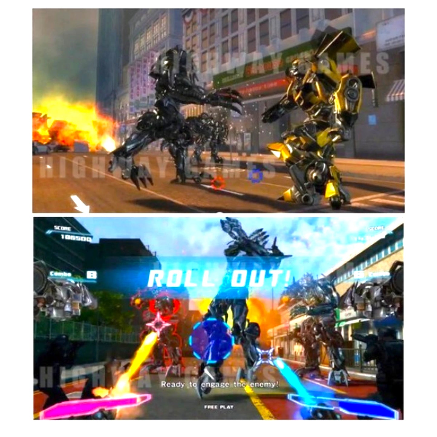 Transformers Human Alliance Arcade by SEGA