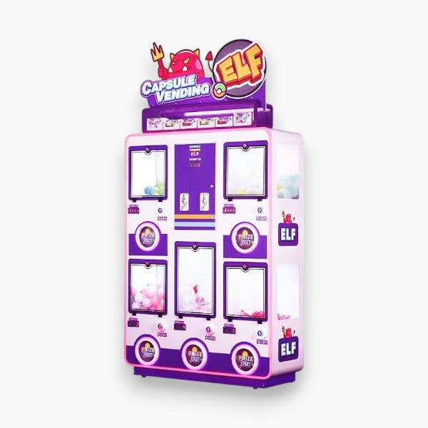 Elf Capsule Toys Vending Machine – Coin Operated