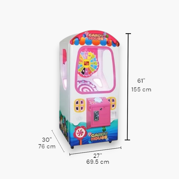 Candy House - Prize Vending Machine - Coin Operated