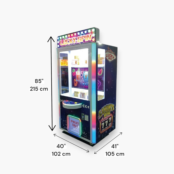 Lucky Spin - Prize Redemption Game Machine - Coin Operated