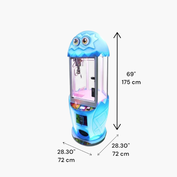 Magic Egg Claw Machine – Coin Operated - New