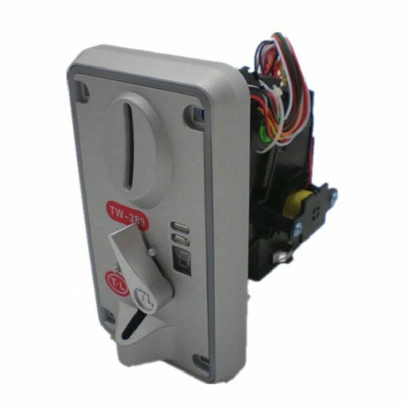 Colorful LED Light Coin Selector Mech For Arcade Cabinet