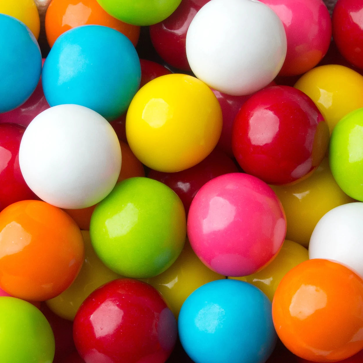 Assorted Dubble Bubble 1"/25mm Gumballs 5LB/285ct.