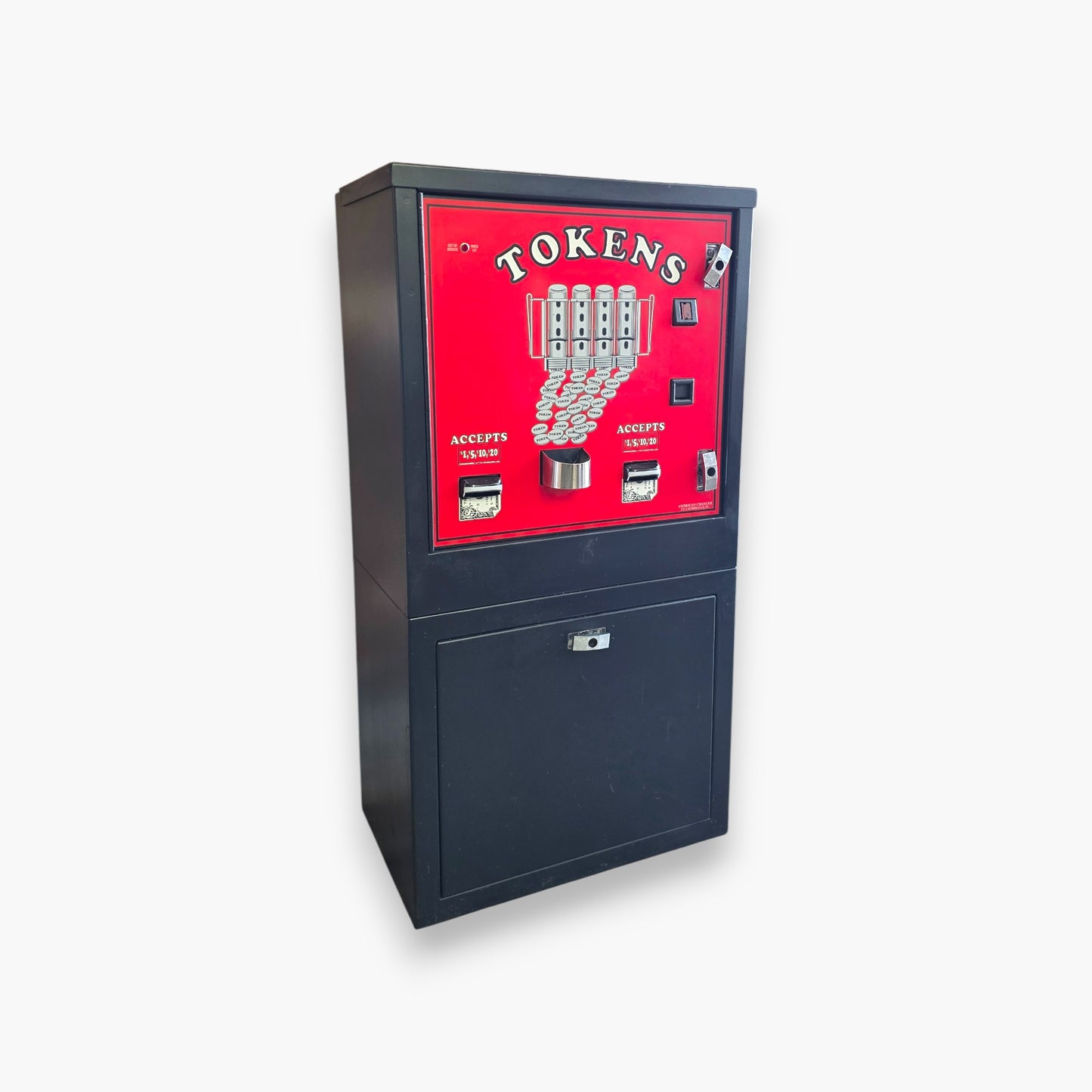 Heavy Duty Token Changer - Dual Validator + Board Kit – Up to 20,000 Token Capacity – Free Shipping