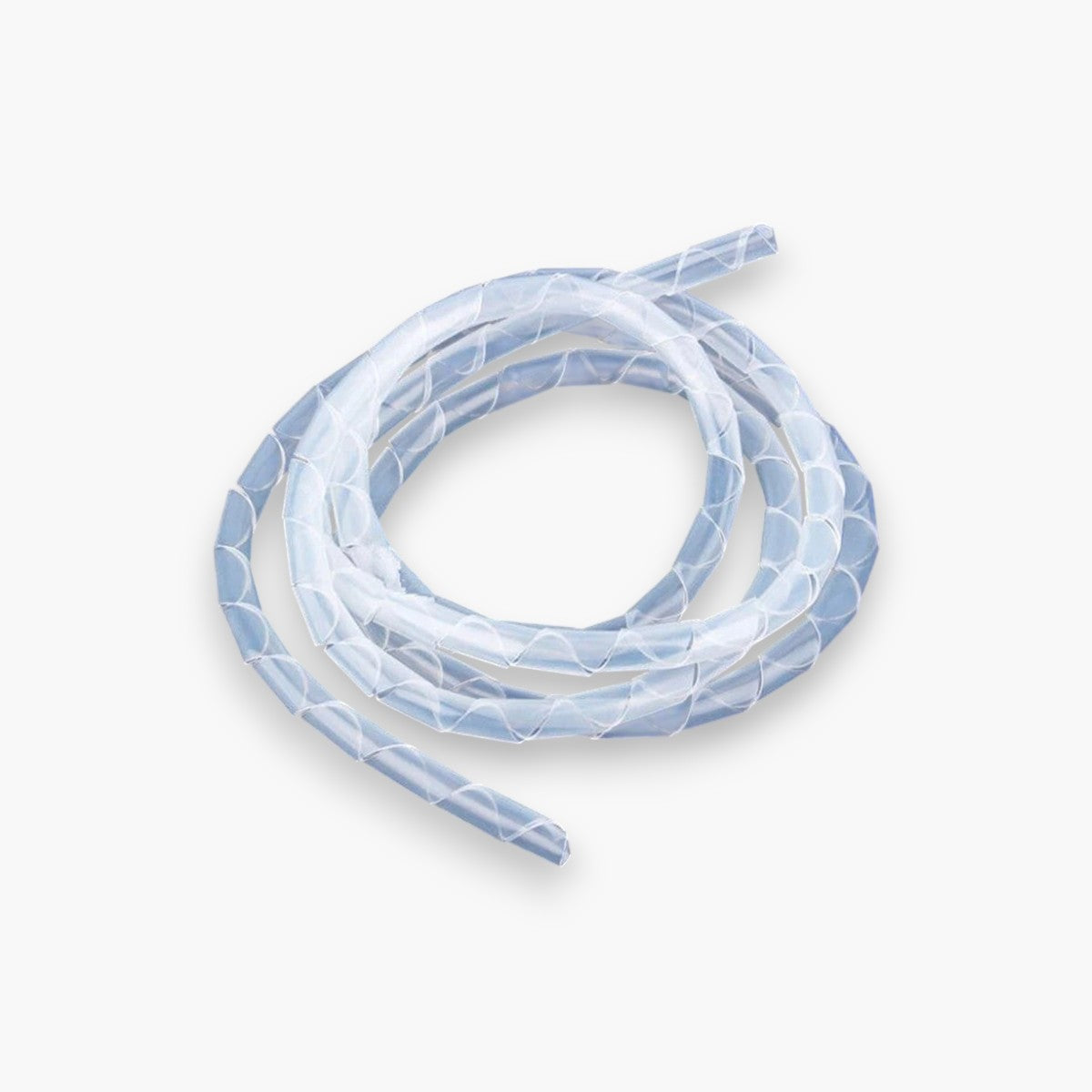 Spiral Wrap Winding Sleeve Cable Wire Protector Organizer White/Black (Set of 2) – Free Shipping