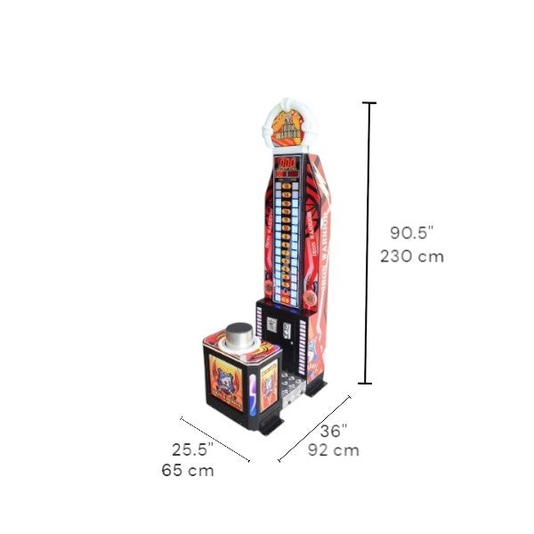 Iron Warrior Hammer Strength Arcade Game – Coin Operated