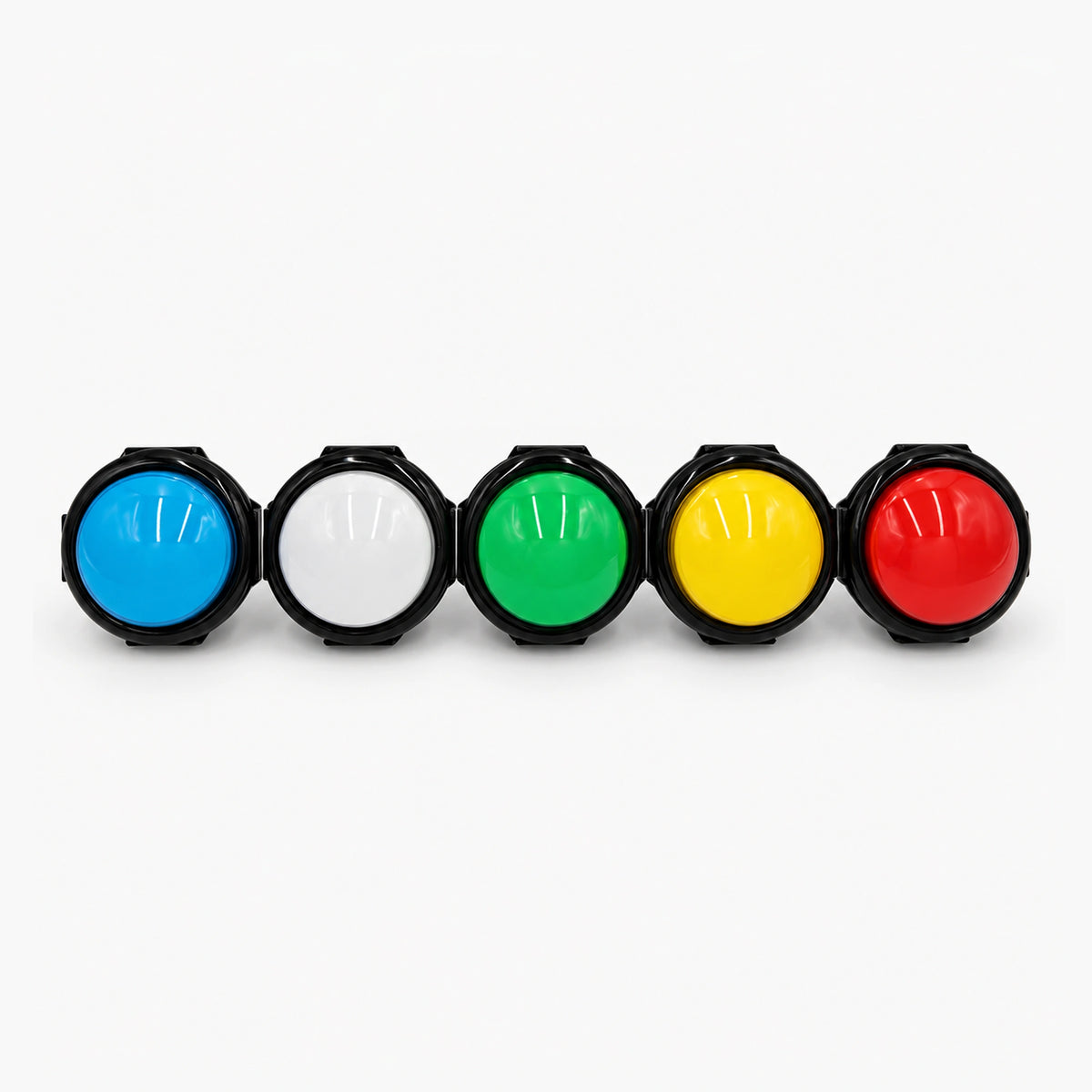 100mm big dome arcade button lit up with 12V LED