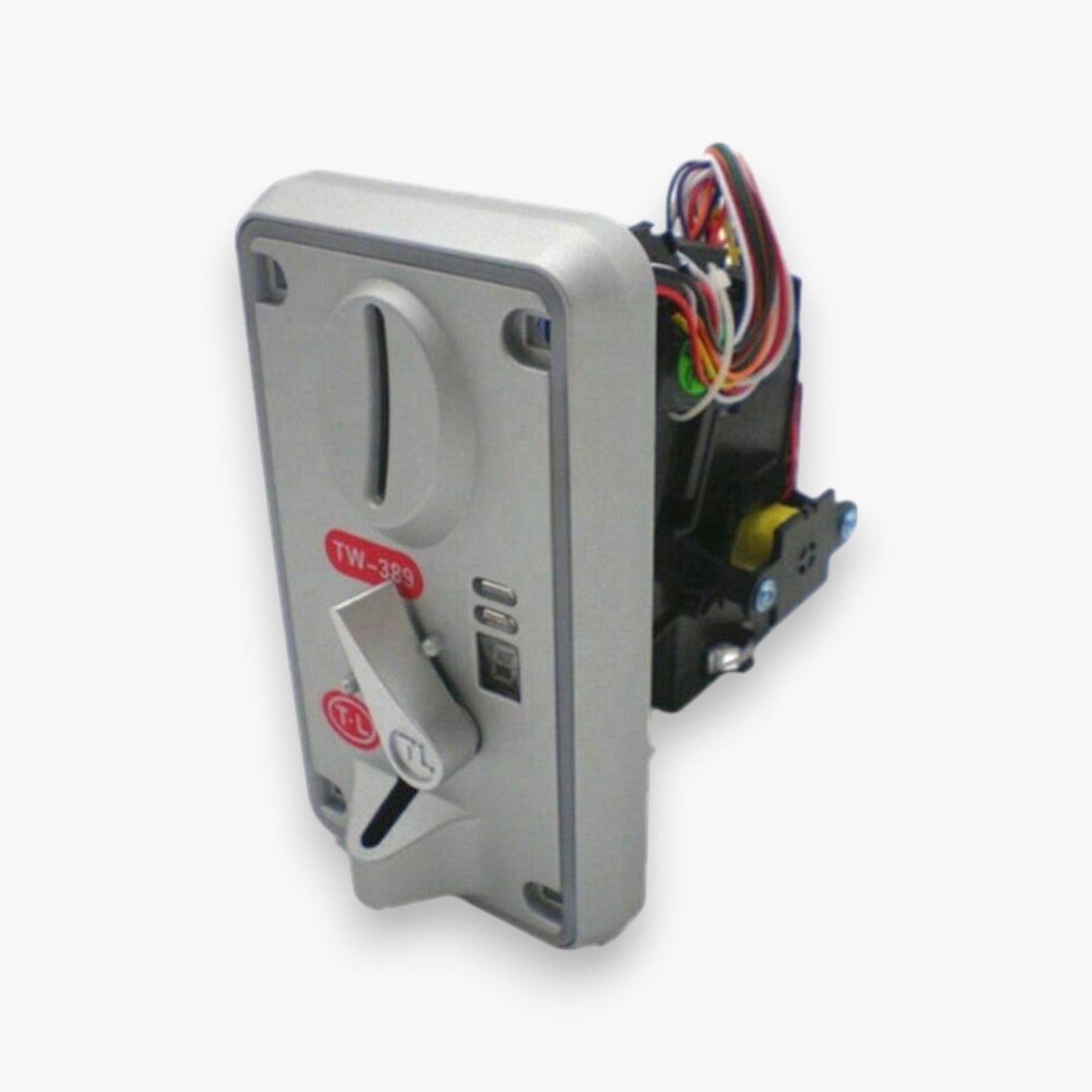 Colorful LED Light Coin Selector Mech For Arcade Cabinet TW-389 Coin Acceptor