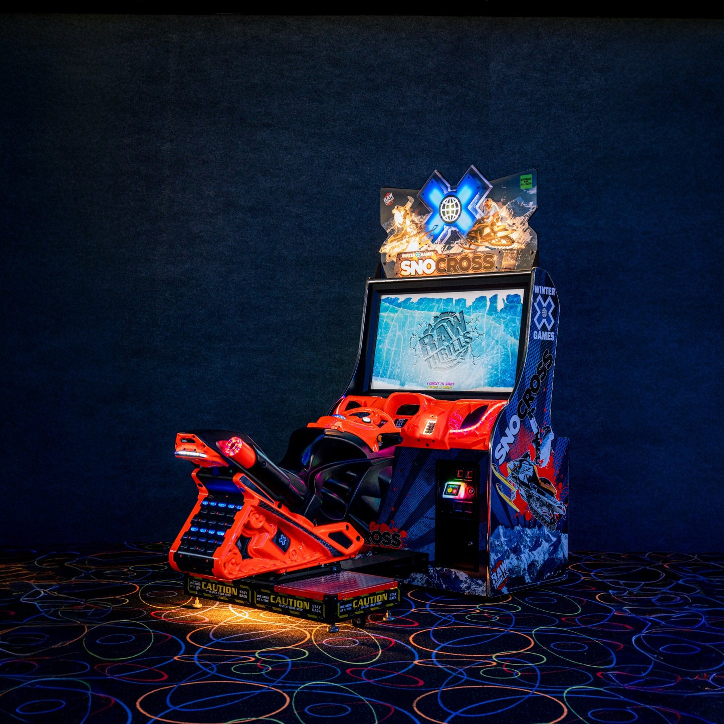SnoCross by Raw Thrills – 42″ LCD - Arcade Racer Machine