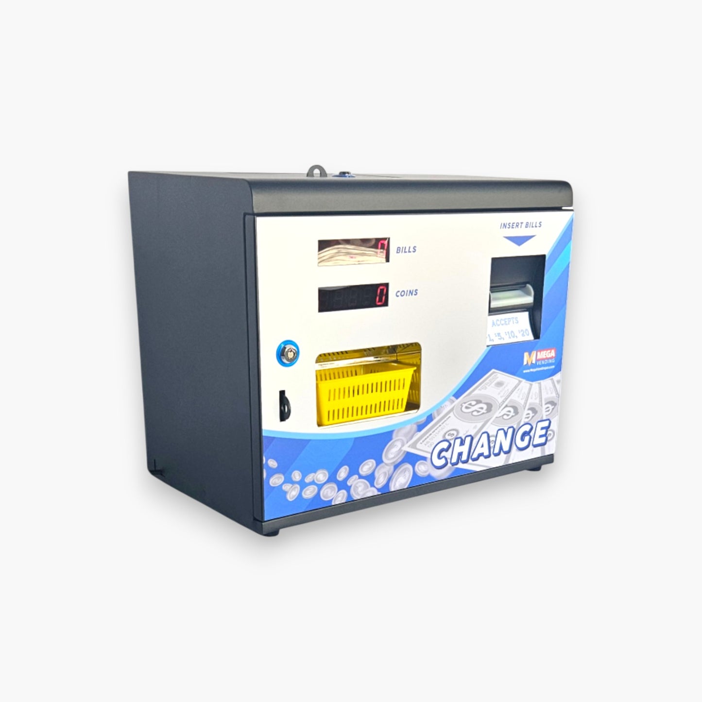 MV-101AB Front Load Dollar Bill to Coin/Token Changer