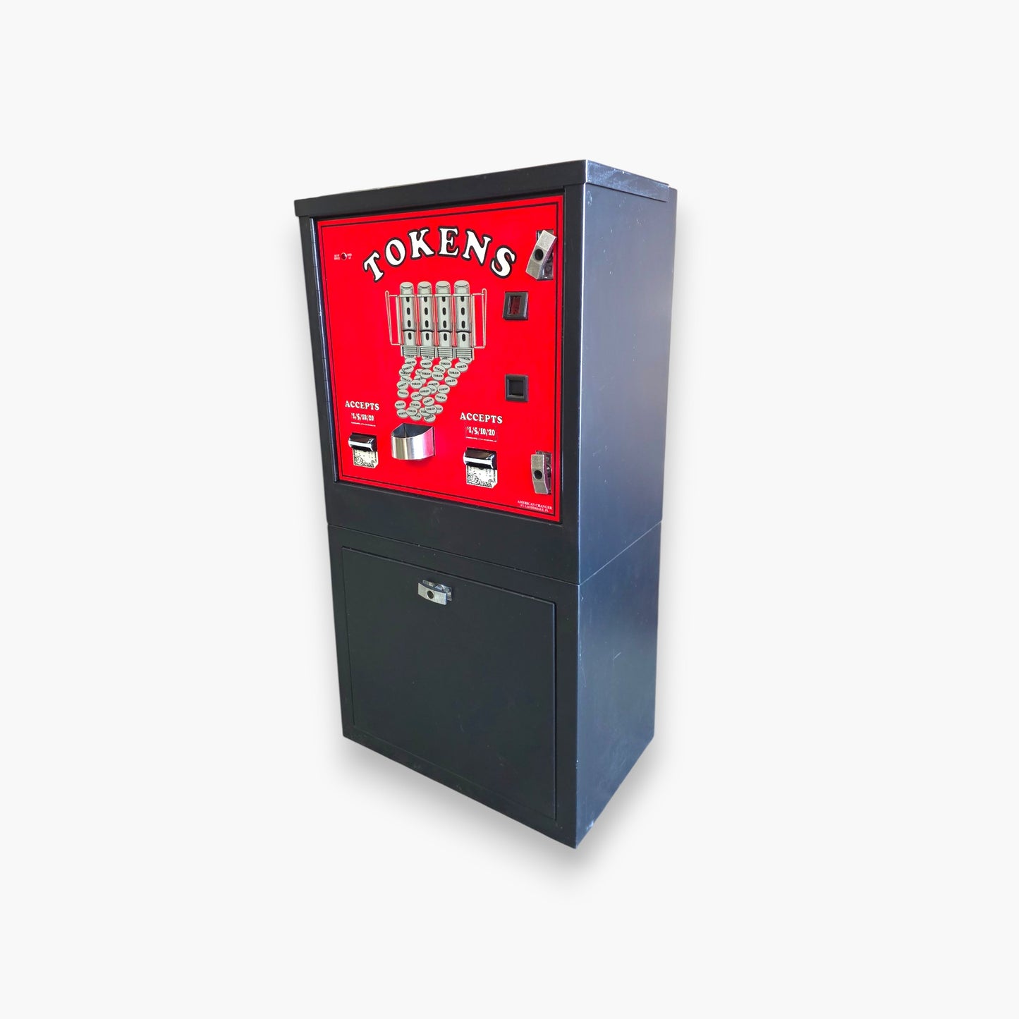 Heavy Duty Token Changer - Dual Validator + Board Kit – Up to 20,000 Token Capacity – Free Shipping