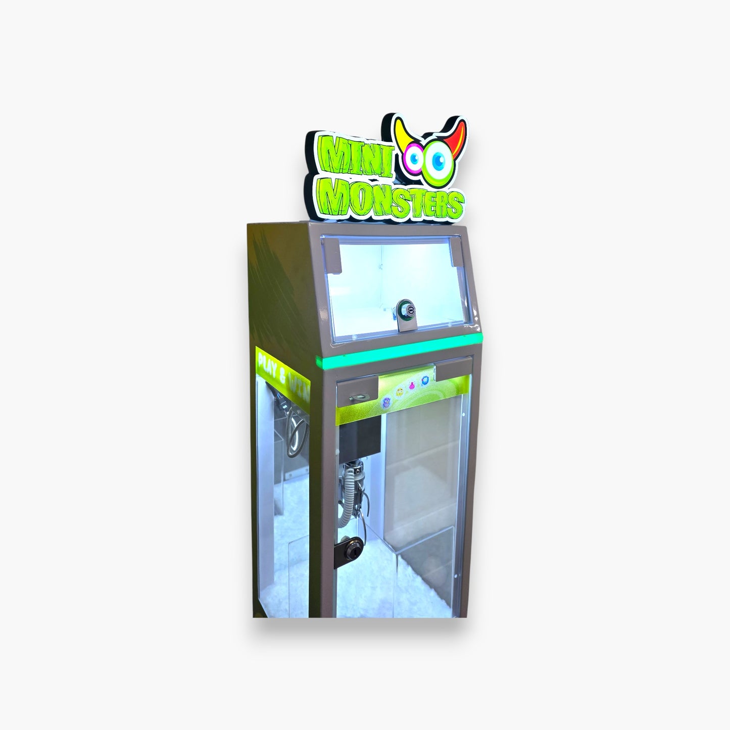 Mini Monsters Unlock the Prize Claw Machine  – Coin Operated