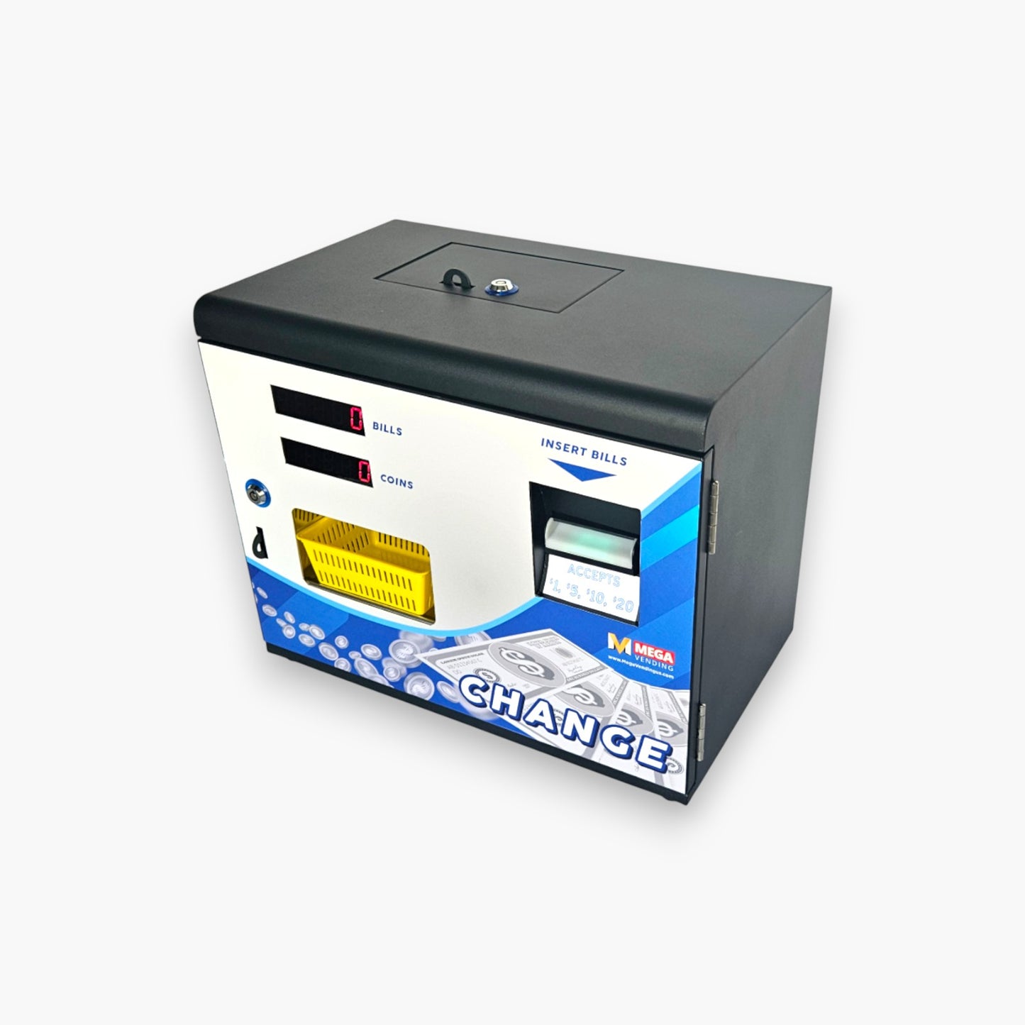 MV-101AB Front Load Dollar Bill to Coin/Token Changer