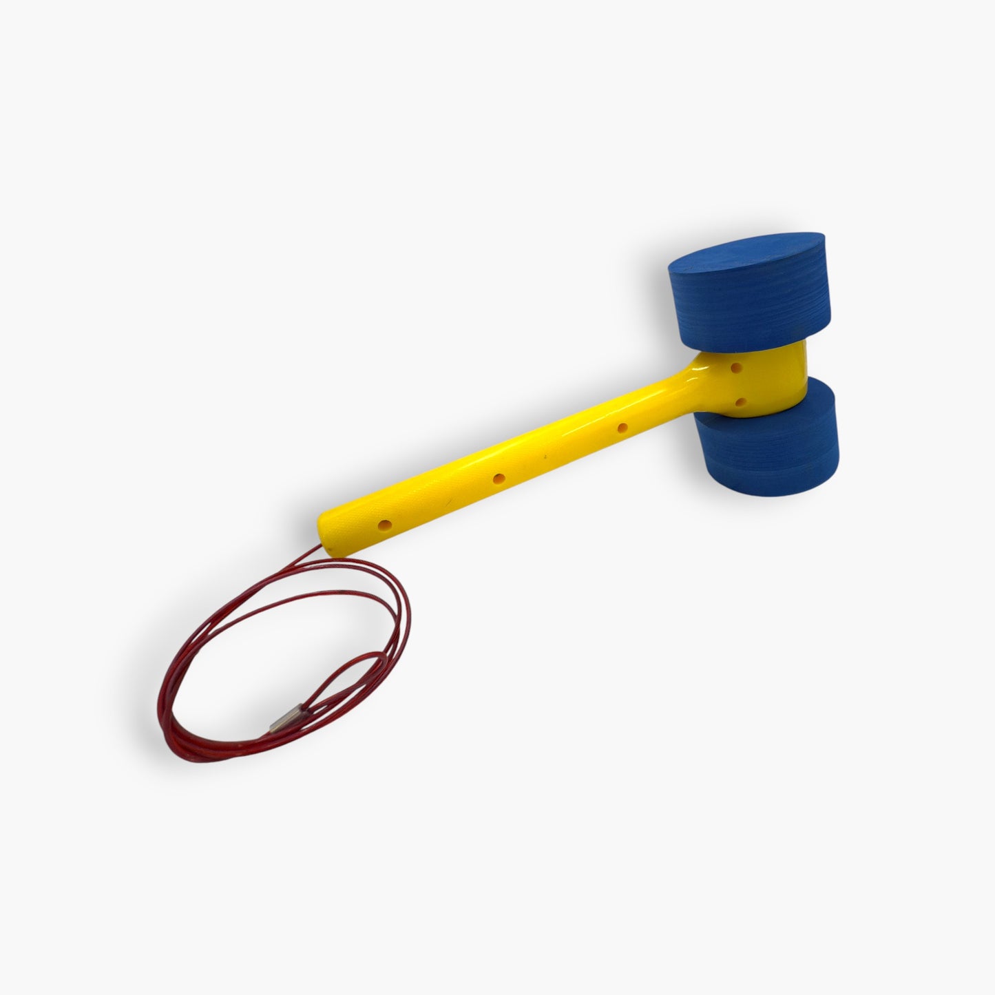 Plastic Arcade Hammer – Double Head Flat Hammer (Blue Head) - Free Shipping