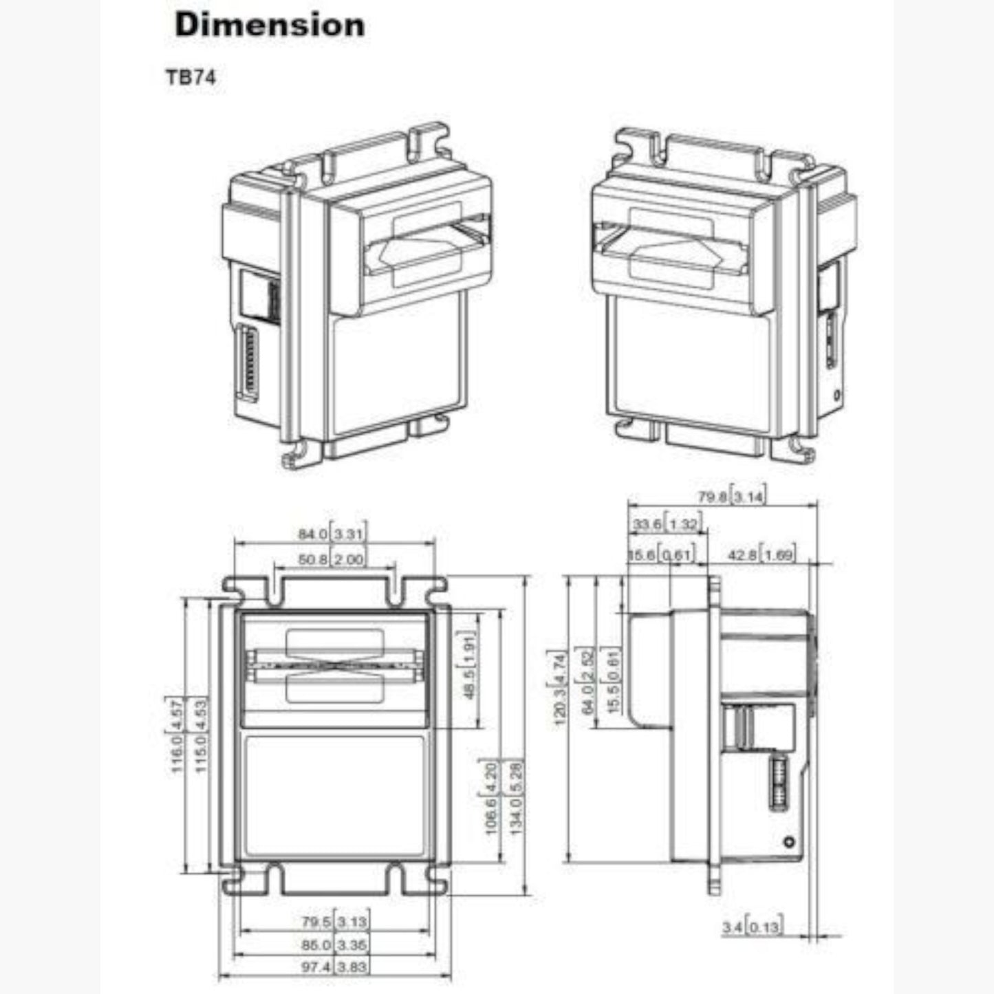 Coffee Inns Dollar Bill Changer Update Validator Kit-Replace JCM DBV10 20 30 ZBA