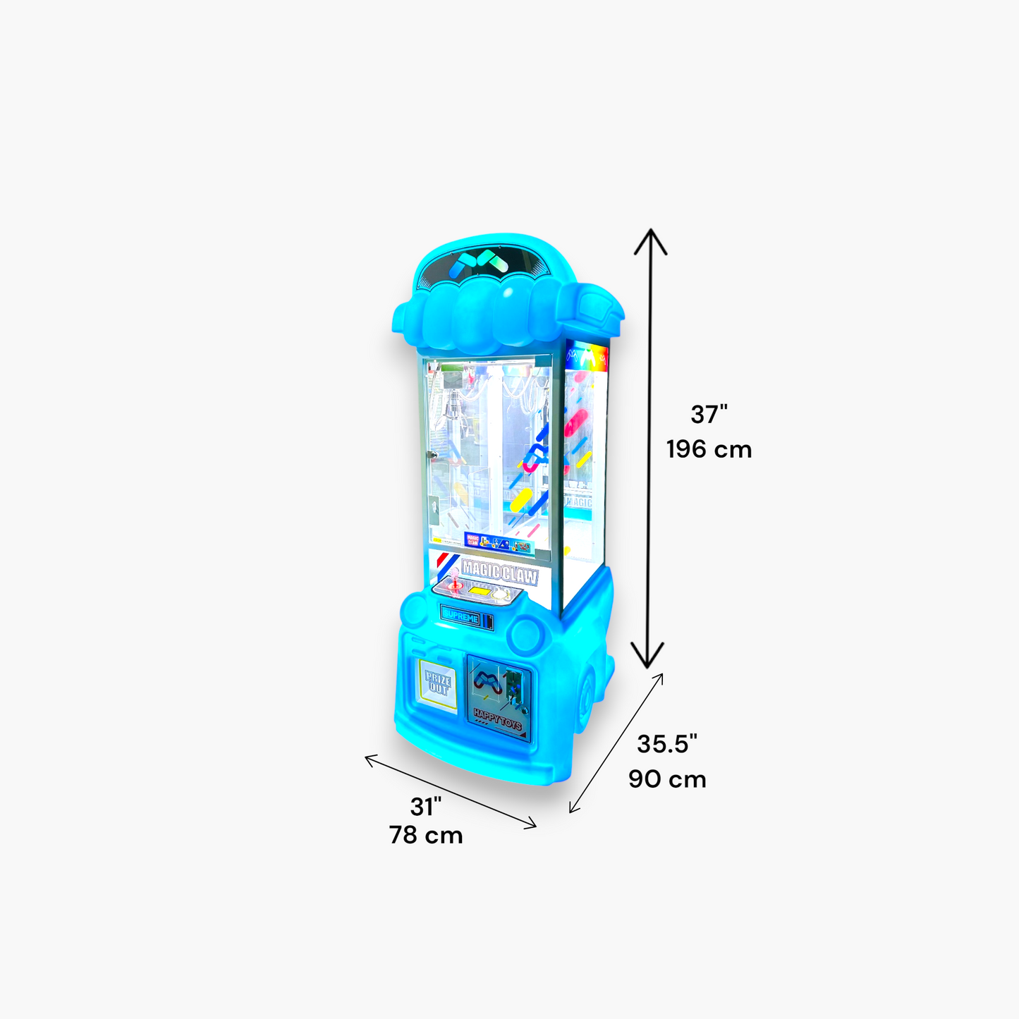 Magic Bus Claw Machine – Coin Operated