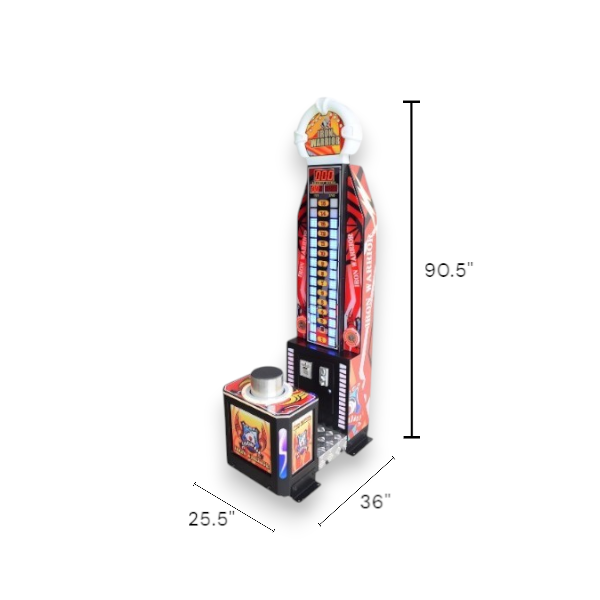 Iron Warrior Hammer Strength Arcade Game – Coin Operated Machine