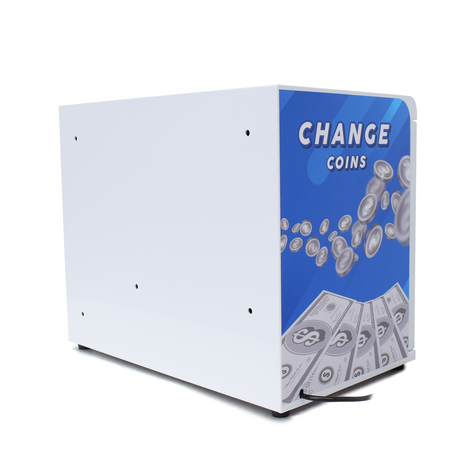 Dollar change machine + Nayax reader & Bill Validator exchange dollars to Coins