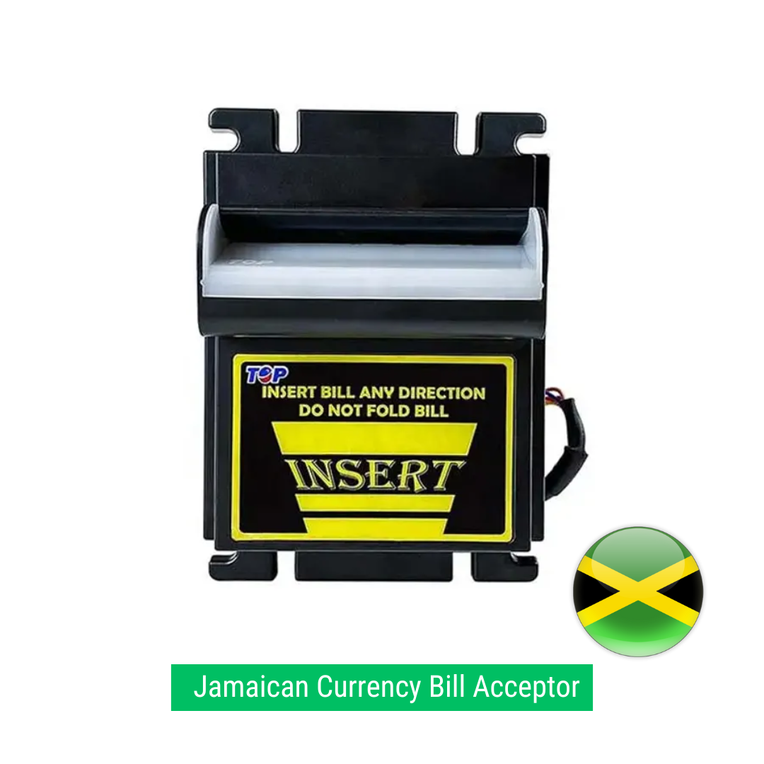 TOP TB74 Jamaican Currency Bill Acceptor Validator 4way 12V/PULSE (Lot of 6 pcs)