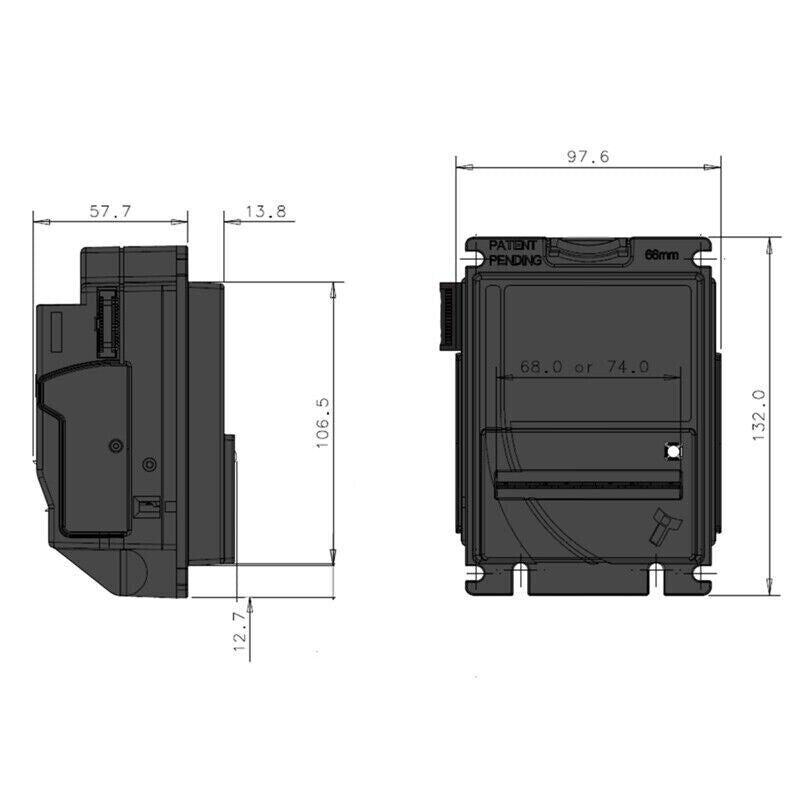 ITL BV20 Bill Acceptor Validator Banknote Validator Vending Machine $1, To $20