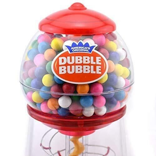 x2 Dubble Bubble Gumball Machine Refill Carton, 20-Ounce Assorted 20oz (1.25 LB)