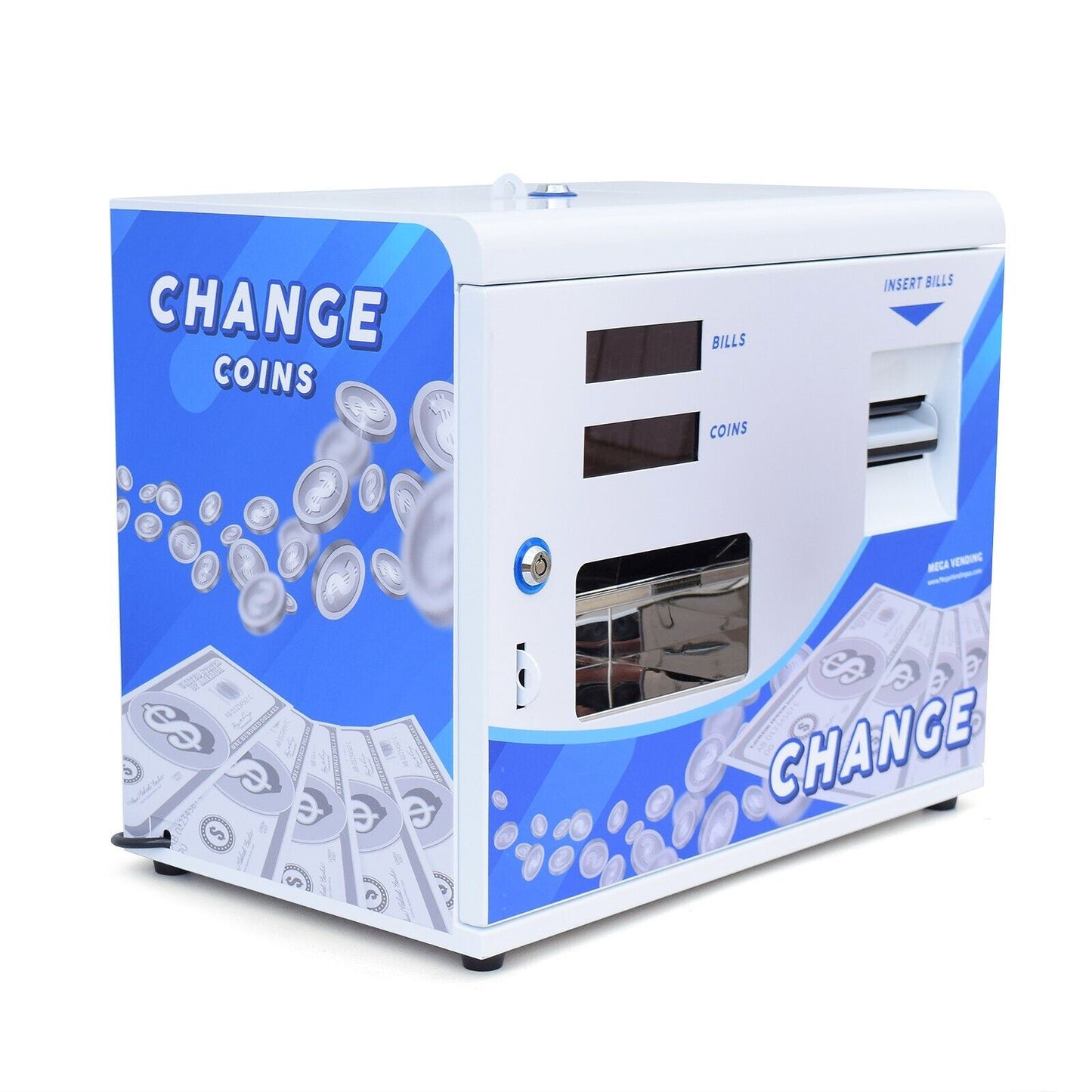 Dollar Bill Changer Machine Coin Vending Machine Fits 3,000 Coins or Token= 750$