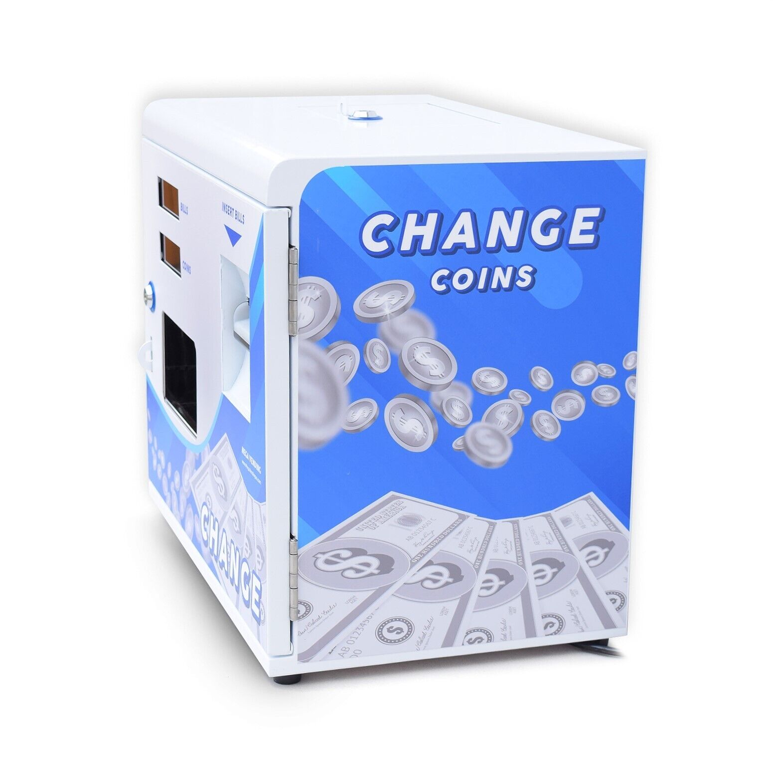 Dollar Bill Changer Machine Coin Vending Machine Fits 3,000 Coins or Token= 750$