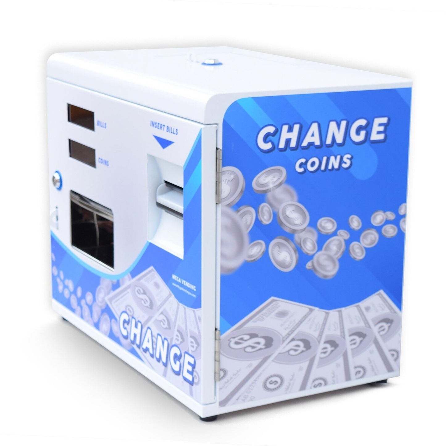 Coin Change Machine Single Hopper Bill Acceptor Validator changer 1$ 5$ 10$ &20$