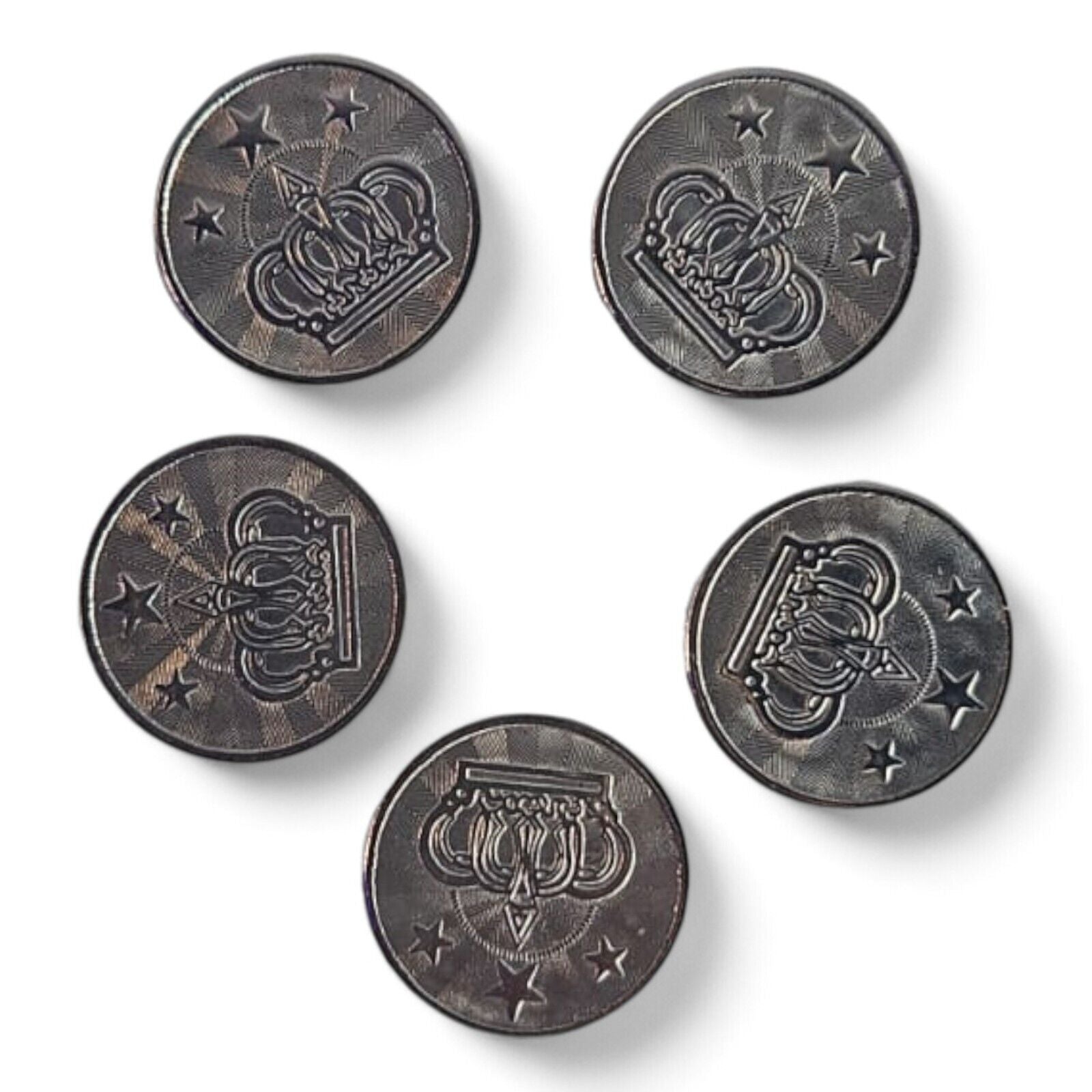 Arcade Game Tokens -.984 - Bag of 1000 For Claw Machines, Casino, Coin Pushers