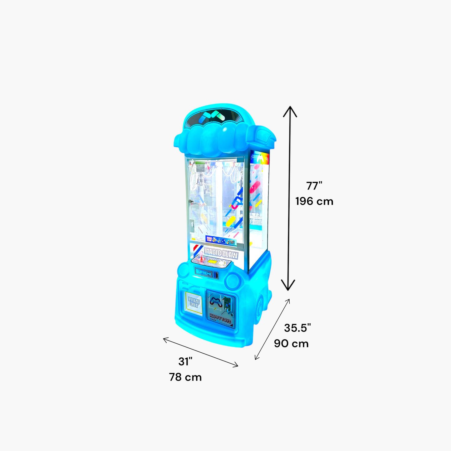 Magic Bus Claw Machine – Coin Operated
