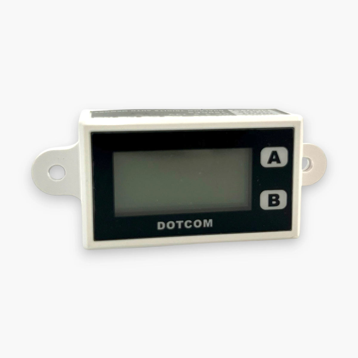 DOTCOM DC-228 dual 7-digit LCD counter  with A and B buttons and mounting tabs