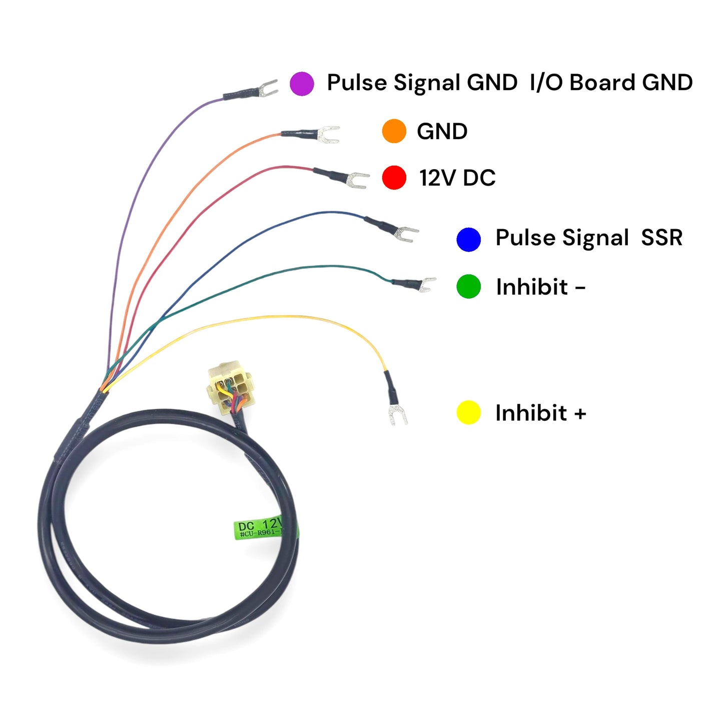 ICT bill validator power and signal harness for vending equipment
