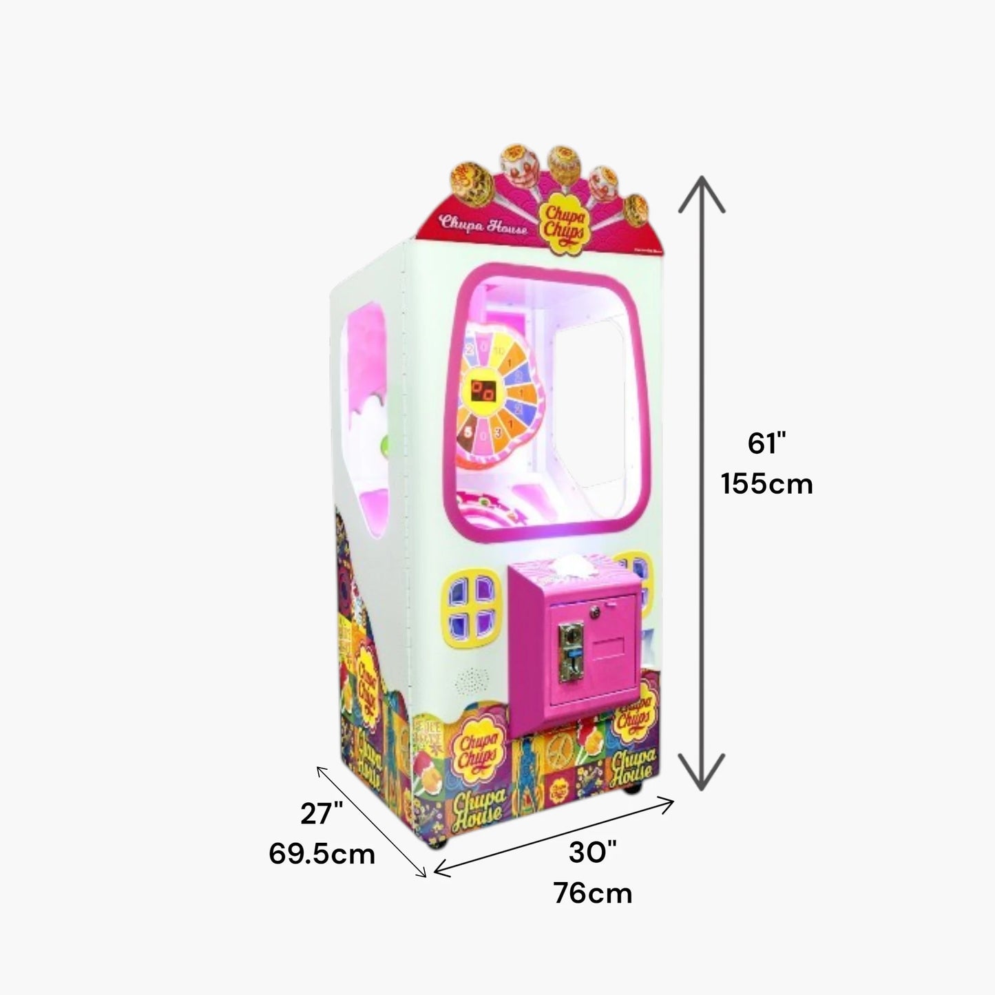 Chupa House Machine Dimensions