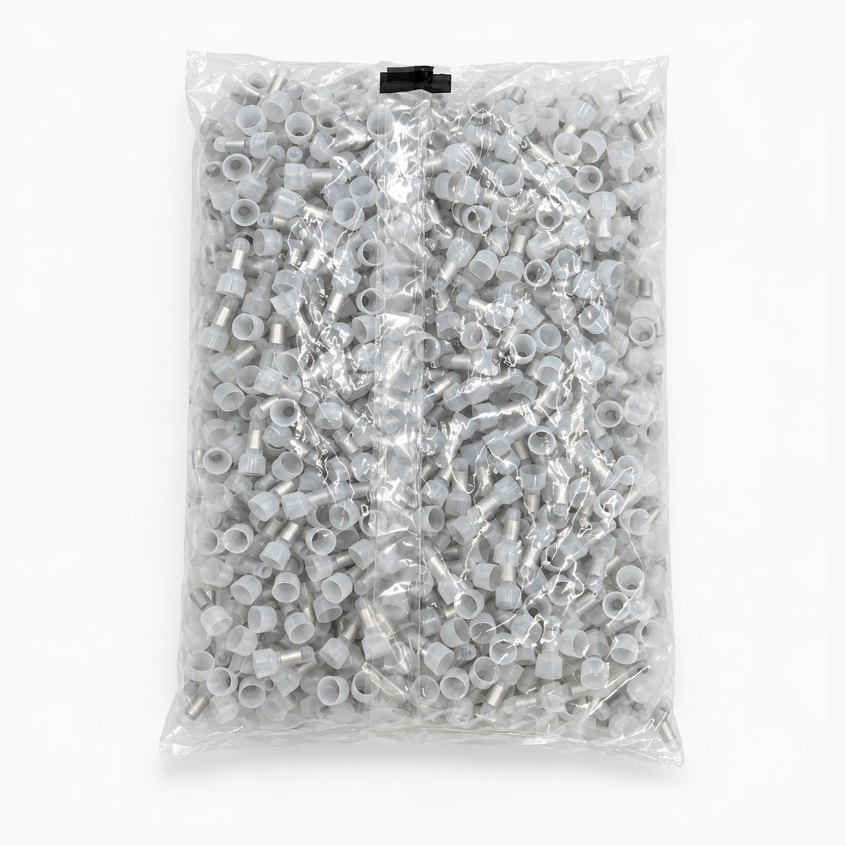 Bulk pack of 1000 insulated closed end wire cap connectors