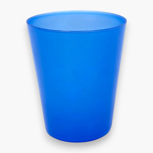 Blue Translucent Coin Cup Token Cup Set of 5 – 200-Coin Capacity, Lightweight Plastic, for Arcade and Vending Operators