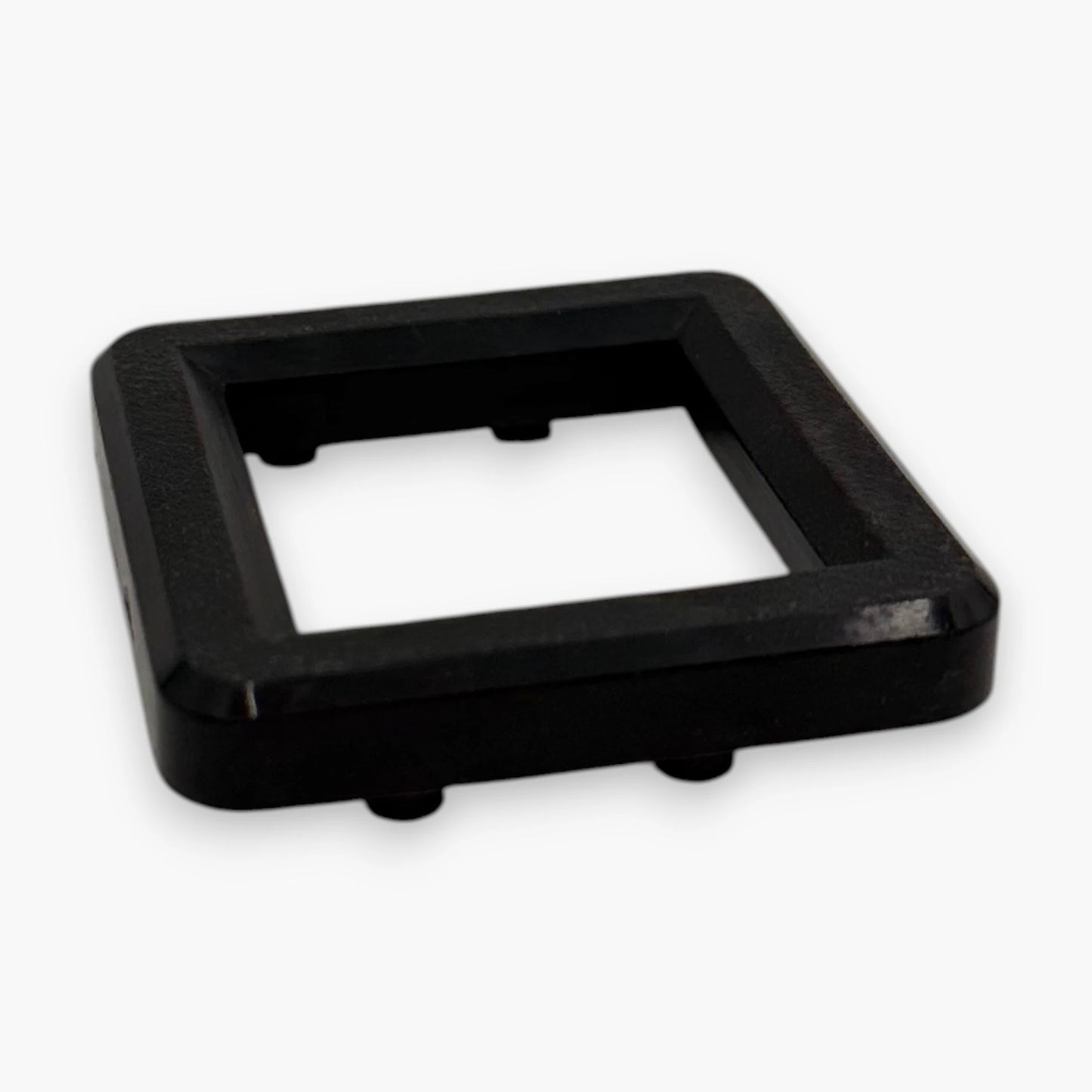 Coin Door Return Bezel – Beveled Square Inner Edge, Open Center for Coin Return Slot Mounting
